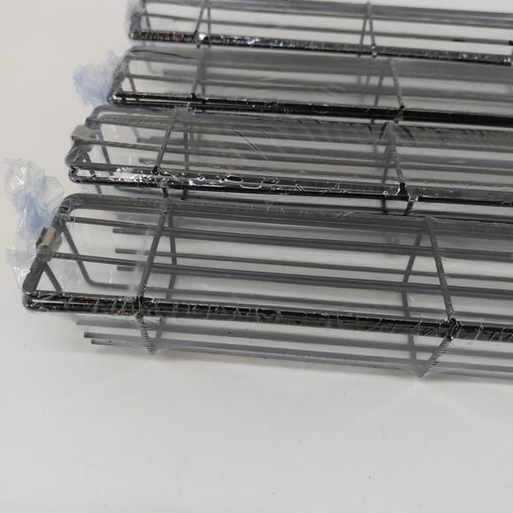 Set of 4 Klamz Barbecue Grilling Cage Basket Hotdog Grill Skewers BBQ Hot Dog - Picture 3 of 10